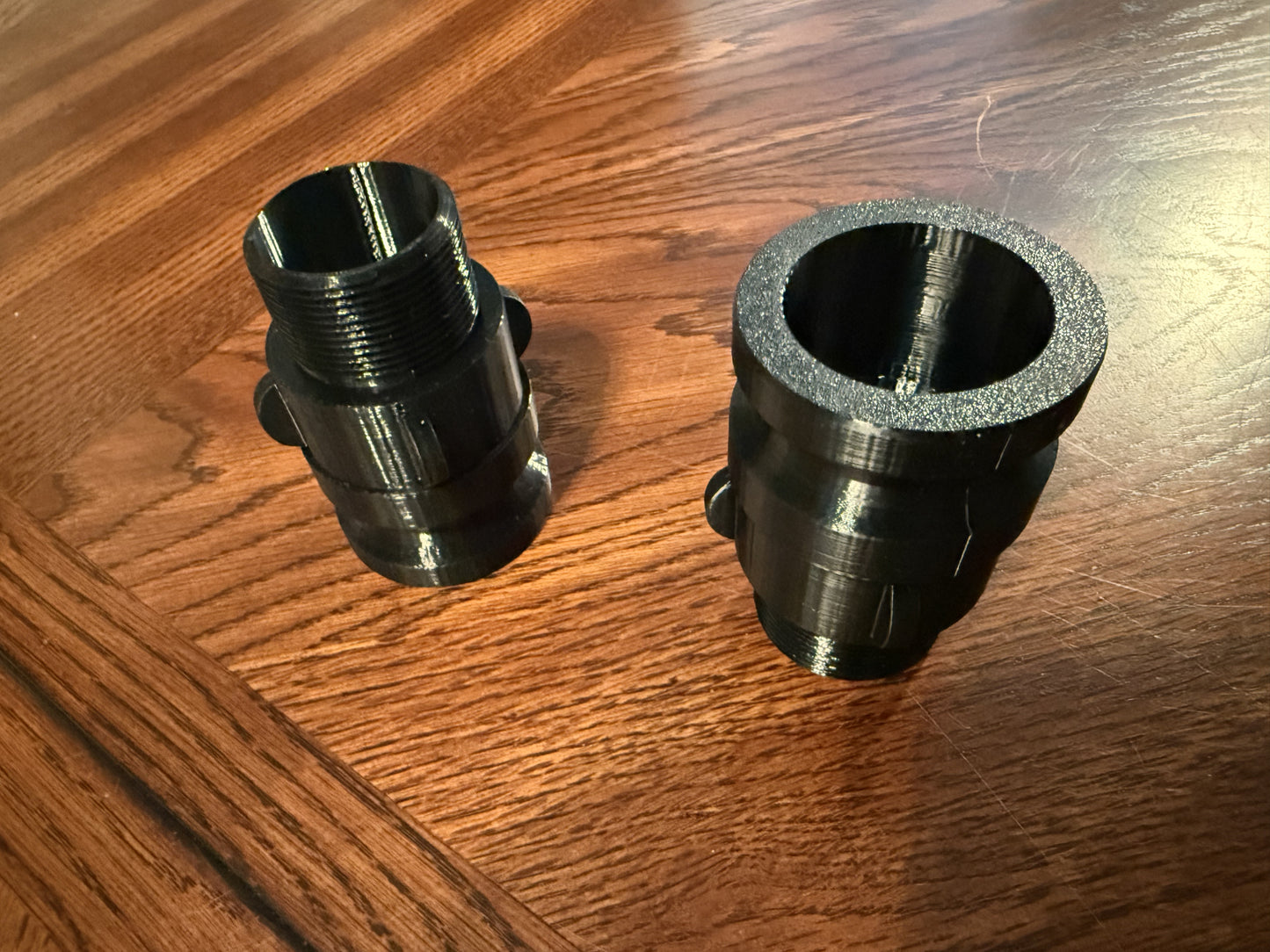 Pump out connector